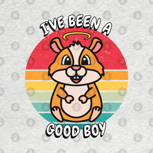 Cute orange hamster is a good boy by Pet Station